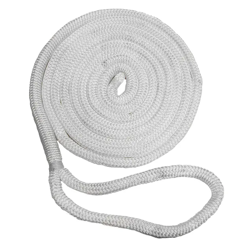 New England Ropes 5/8" Double Braid Dock Line - White - 35 [C5050-20-00035] 1