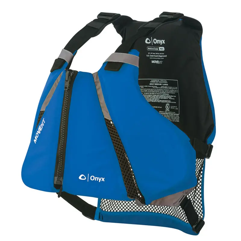 Onyx Movevent Curve Paddle Sports Life Vest - Xs/S - Blue [122000-500-020-16] 1