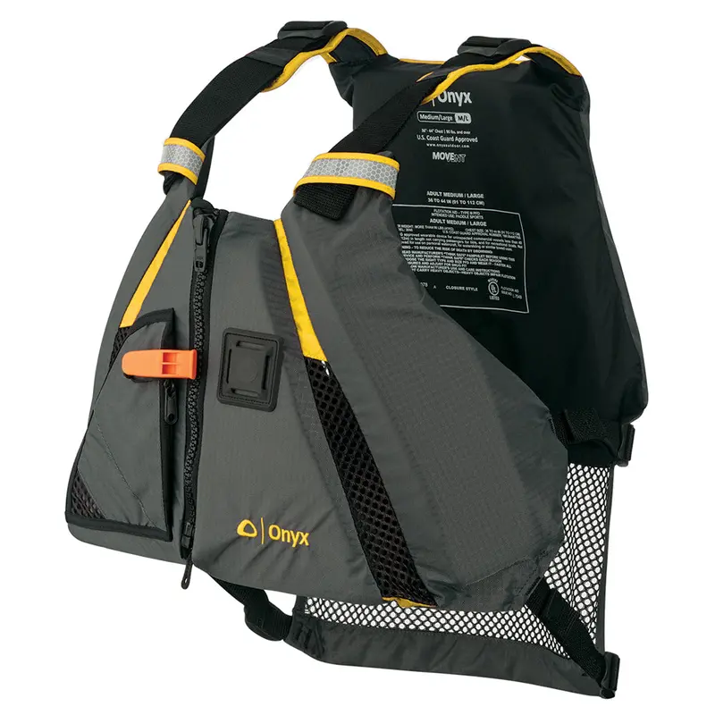 Onyx Movevent Dynamic Paddle Sports Vest - Yellow/Grey - Xl/2Xl [122200-300-060-18] 1