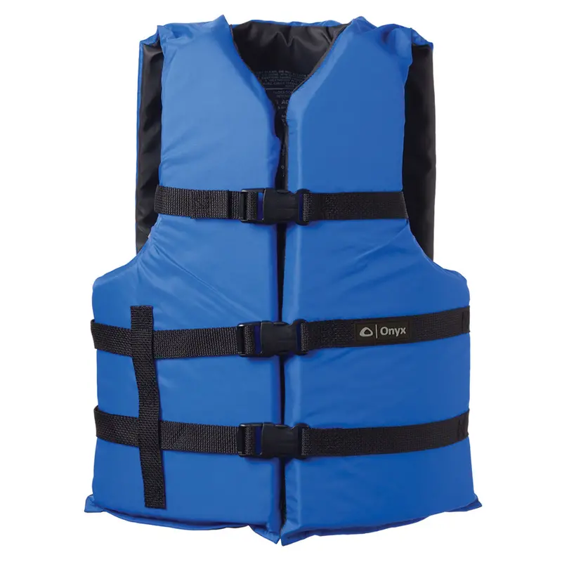 Onyx Nylon General Purpose Life Jacket - Adult Oversize - Blue [103000-500-005-12] 1