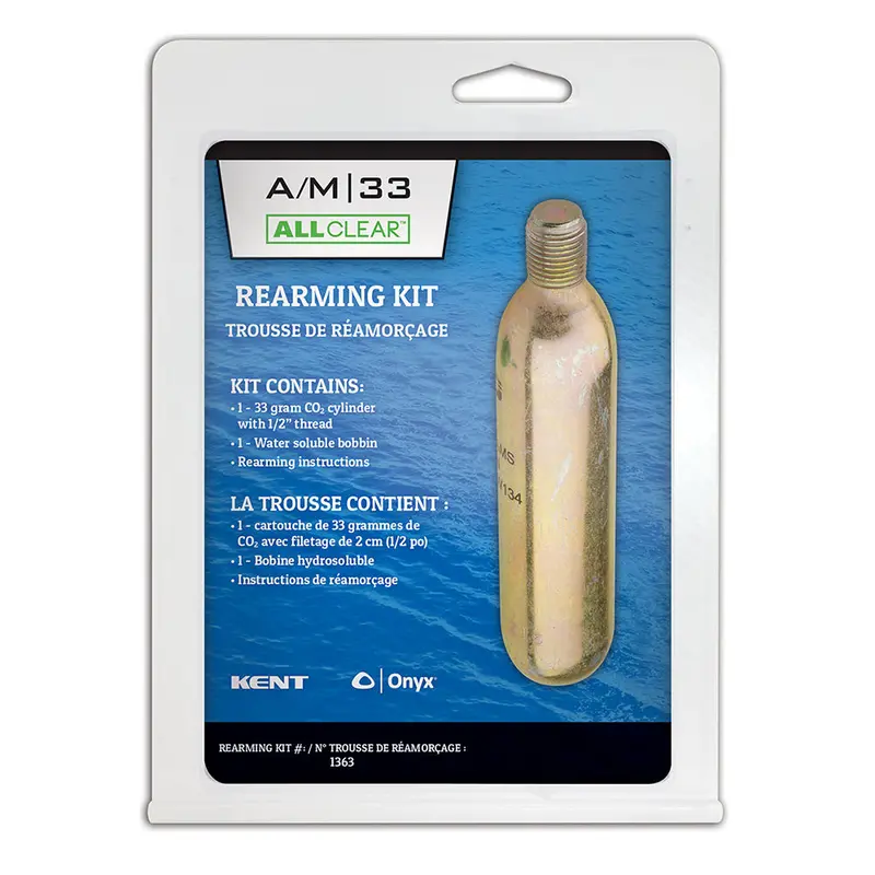Onyx Rearming Kit F/33 Gram A/M All Clear Vests [136300-701-999-19] 1