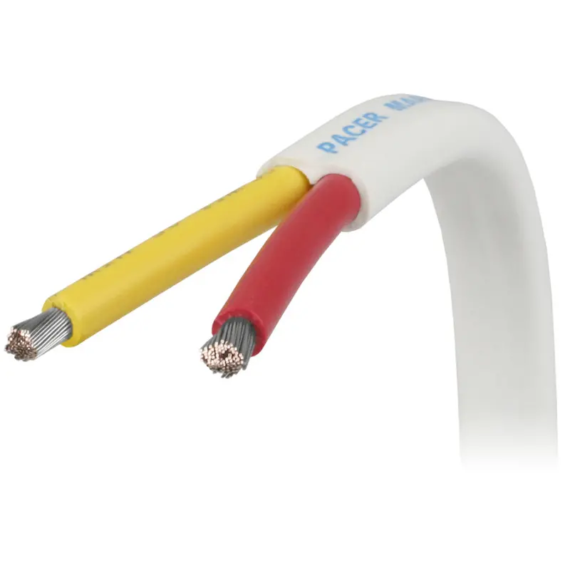 Pacer 10/2 Awg Safety Duplex Cable - Flat Cable - Red/Yellow - 100' [W10/2Ryw-100] 1