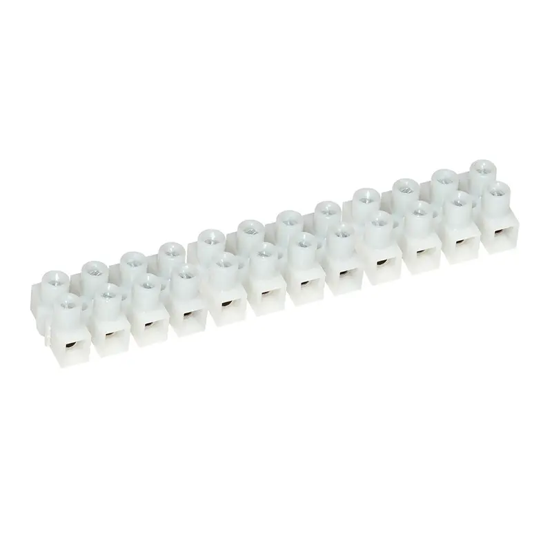 Pacer 20A Euro Style Terminal Block - 12 Gang - 5 Pack [E200-12-5] 1