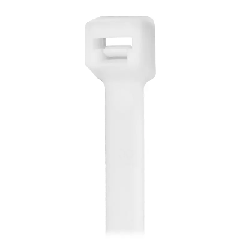 Pacer 6" Cable Tie - Natural Color - 30-40Lb Tensile Strength - 1.5" Bundle Diameter - 100 Piece Bag [Ct1.5I-100] 1