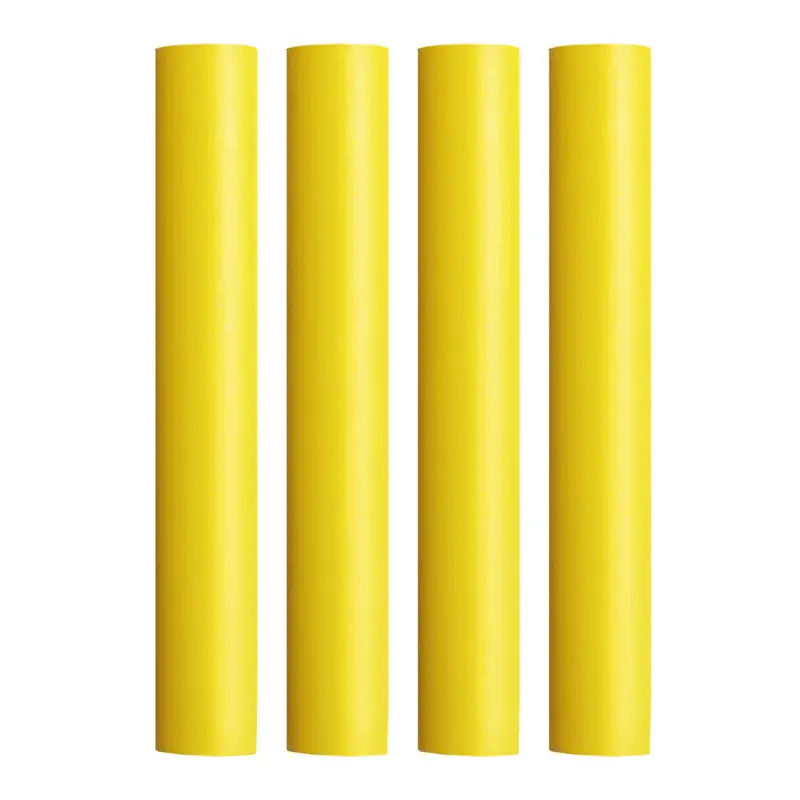 Pacer Battery Cable Heat Shrink Tubing - 3/4" X 12" - Yellow (4-Pieces) [Behs3/4-12Yl-4] 1