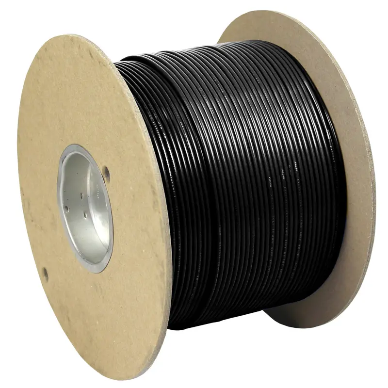 Pacer Black 18 Awg Primary Wire - 1,000 [Wul18bk-1000] 1