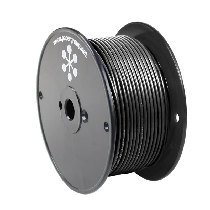 Pacer Black 8 Awg Primary Wire - 250  [Wul8bk-250] 1