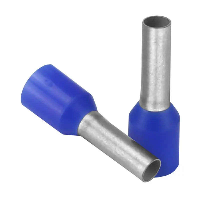 Pacer Blue 14 Awg Wire Ferrule - 8Mm Length - 25 Pack [Tfrl14-8Mm-25] 1