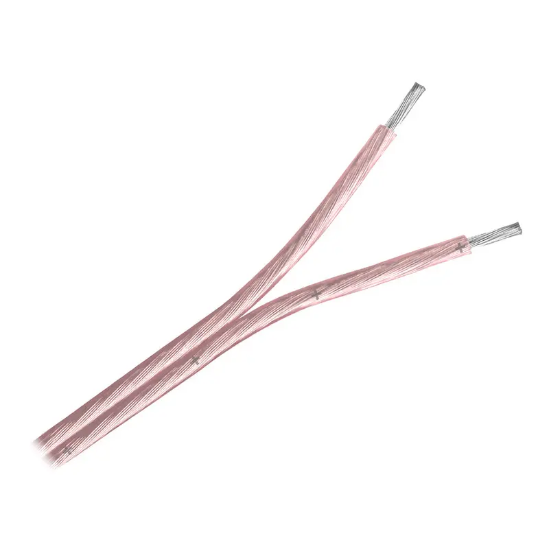 Pacer Clear 14/2 Awg Two Conductor Speaker Wire - 100' [W14-2Aclr-100] 1