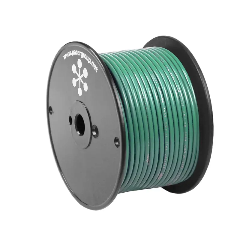Pacer Green 10 Awg Primary Wire - 100  [Wul10gn-100] 1