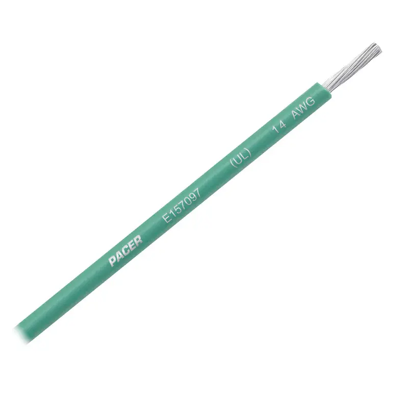 Pacer Green 14 Awg Primary Wire - 25' [Wul14gn-25] 1