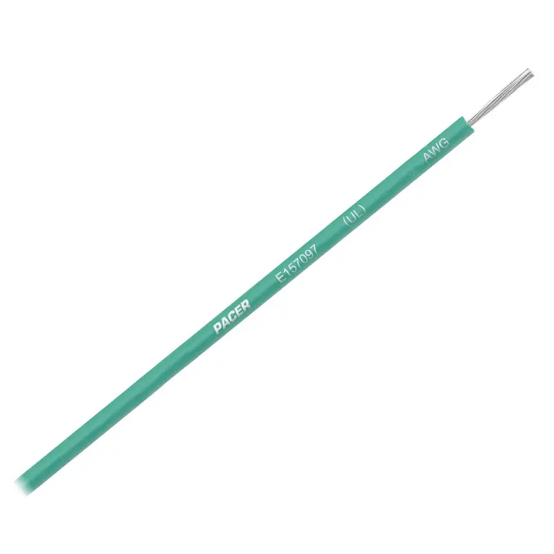 Pacer Green 8 Awg Primary Wire - 25 [Wul8gn-25] 1