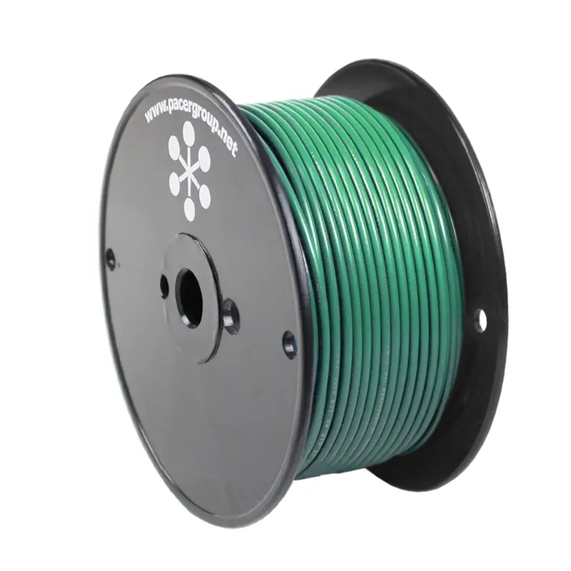 Pacer Green 8 Awg Primary Wire - 250 [Wul8gn-250] 1