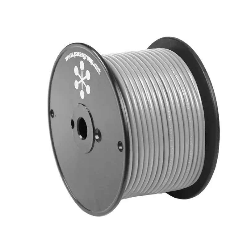 Pacer Grey 10 Awg Primary Wire - 20' [Wul10gy-20] 1