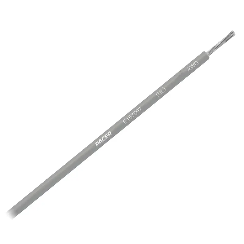 Pacer Grey 10 Awg Primary Wire - 25 [Wul10gy-25] 1