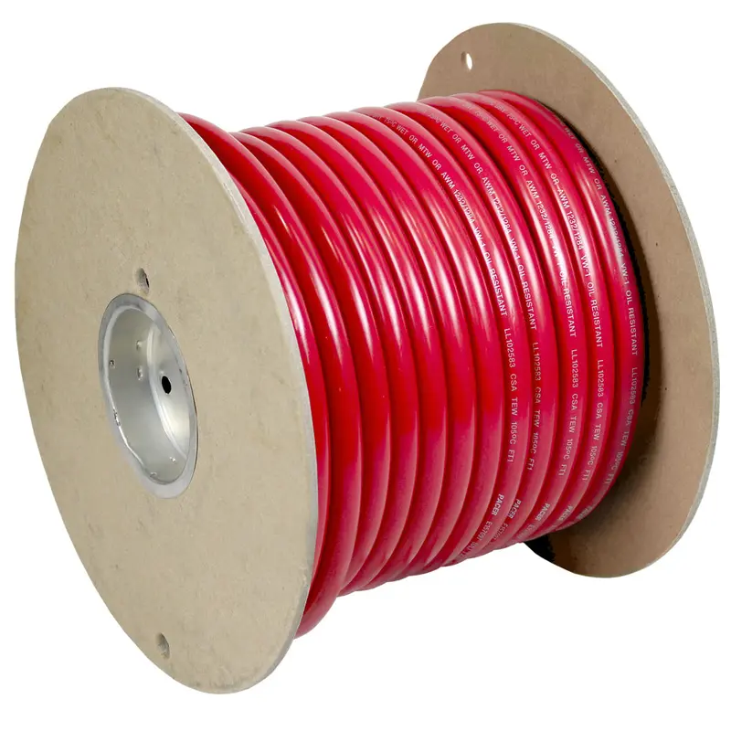 Pacer Red 2 Awg Battery Cable - 100  [Wul2rd-100] 1