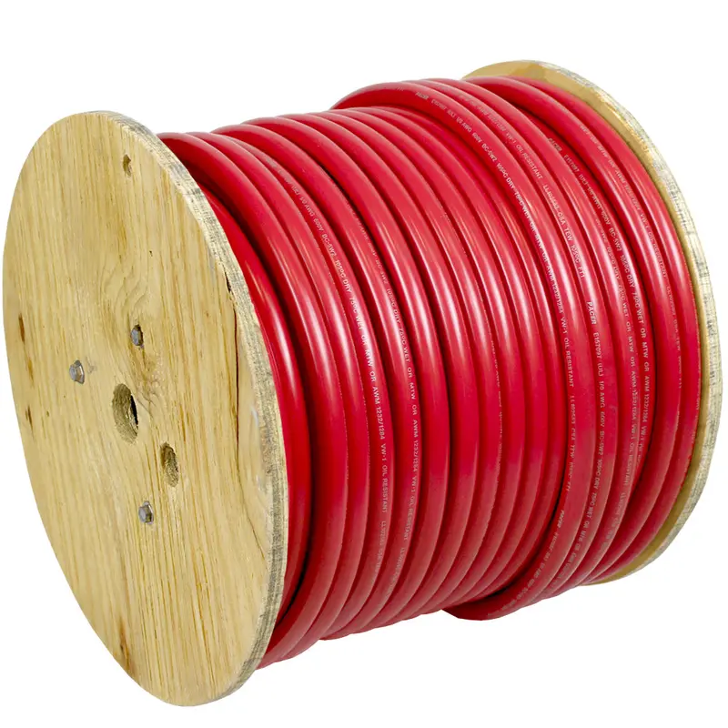Pacer Red 4 Awg Battery Cable - 250  [Wul4rd-250] 1