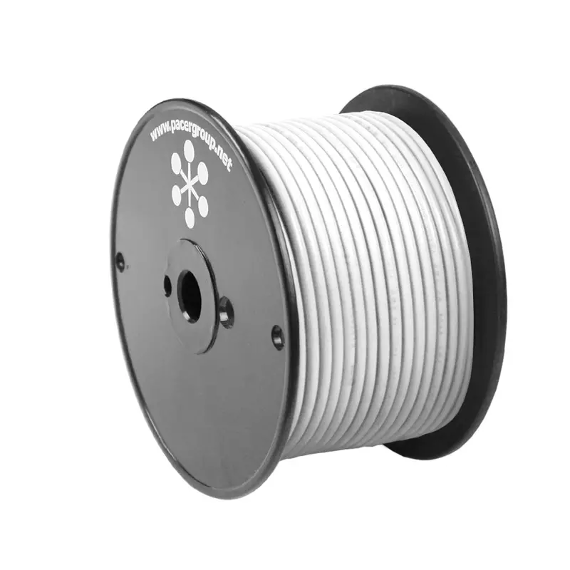 Pacer White 10 Awg Primary Wire - 20' [Wul10wh-20] 1