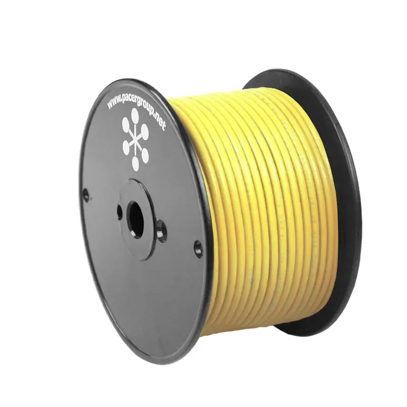 Pacer Yellow 16 Awg Primary Wire - 100  [Wul16yl-100] 1