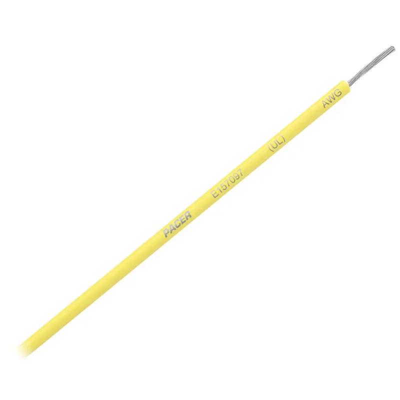 Pacer Yellow 16 Awg Primary Wire - 25 [Wul16yl-25] 1