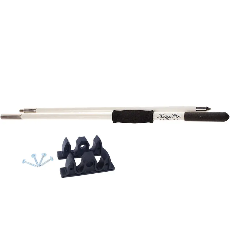 Panther 12 King Pin Anchor Pole - 2-Piece - White [Kpp120w] 1
