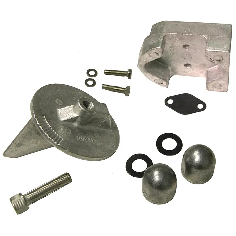 Performance Metals Mercruiser Alpha 1 Gen 1 Complete Anode Kit (No Power Steering) - Aluminum [10205A] 1
