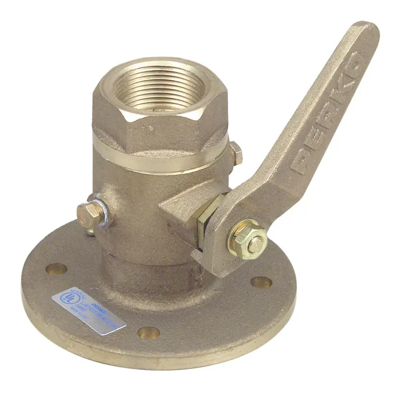 Perko 3/4" Seacock Ball Valve Bronze Made In The Usa [0805005Plb] 1