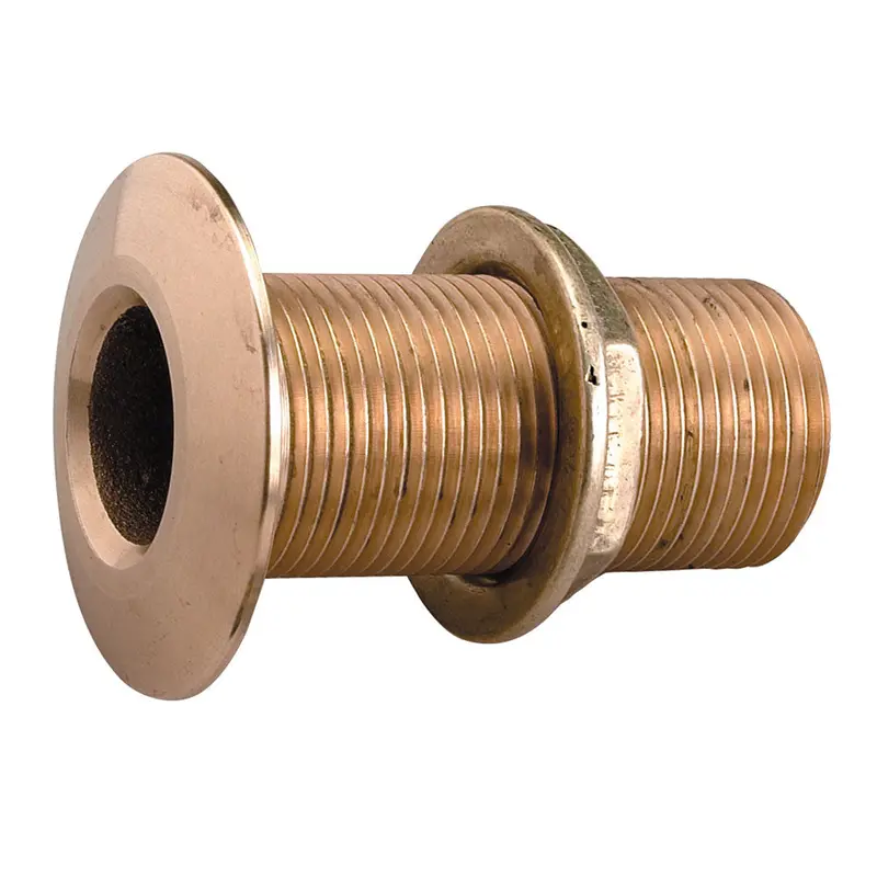 Perko 3/4" Thru-Hull Fitting W/Pipe Thread Bronze Made In The Usa [0322Dp5plb] 1