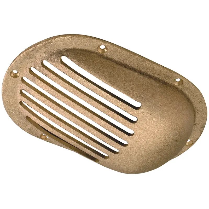 Perko 6-1/4" X 4-1/4" Scoop Strainer Bronze Made In The Usa [0066Dp3plb] 1