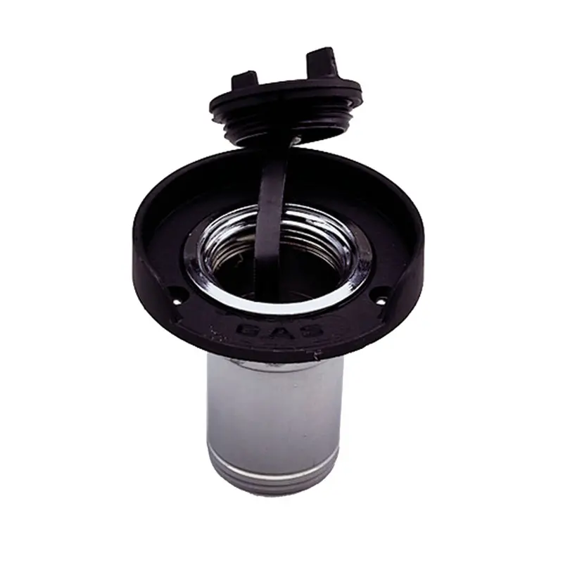 Perko Gas Fill F/1-1/2" Hose - Chrome Plated Zinc, Black Flange [1313Dp0chr] 1