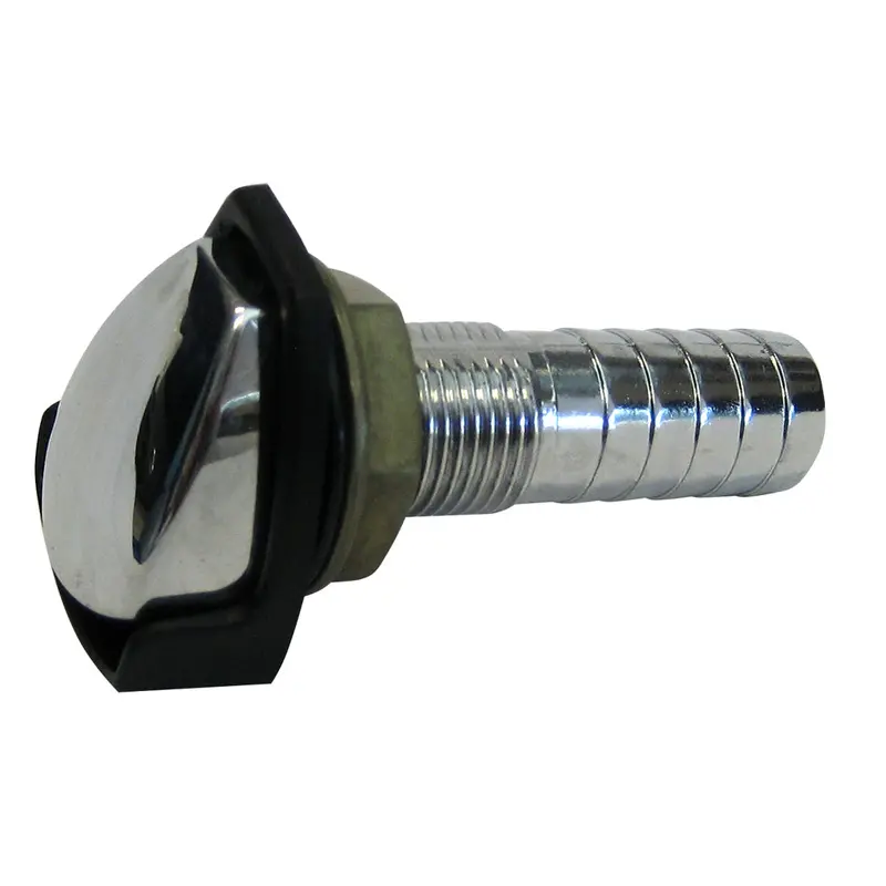 Perko Gas Tank Vent W/Splash Guard - Chrome Plated Zinc - " Hose [0506Dp4chr] 1