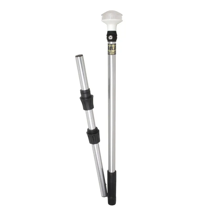 Perko Omega Series Universal Led Pole Light - 48" W/Fold In Half Pole [1348Dp6chr] 1