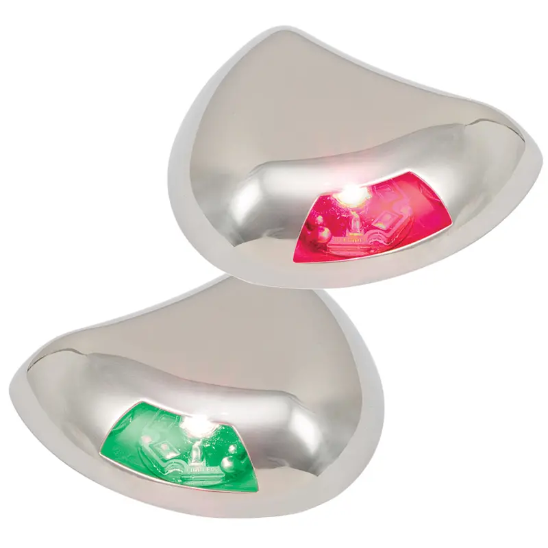 Perko Stealth Series Led Side Lights - Horizontal Mount - Red/Green [0616Dp2sts] 1