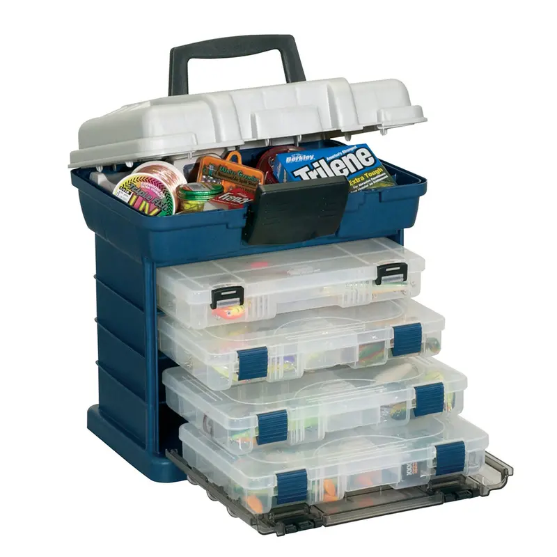 Plano 4-By 3600 Stowaway Rack System - Blue/Silver [136400] 1