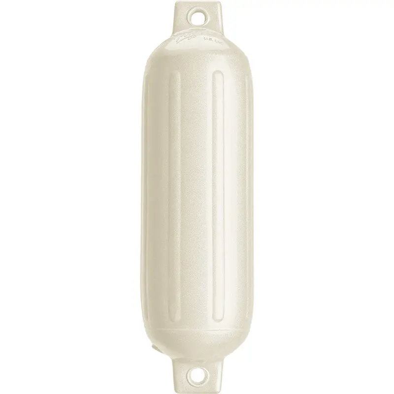 Polyform G-3 Twin Eye Fender 5.5" X 19" - Metallic White [G-3 Metallic White] 1