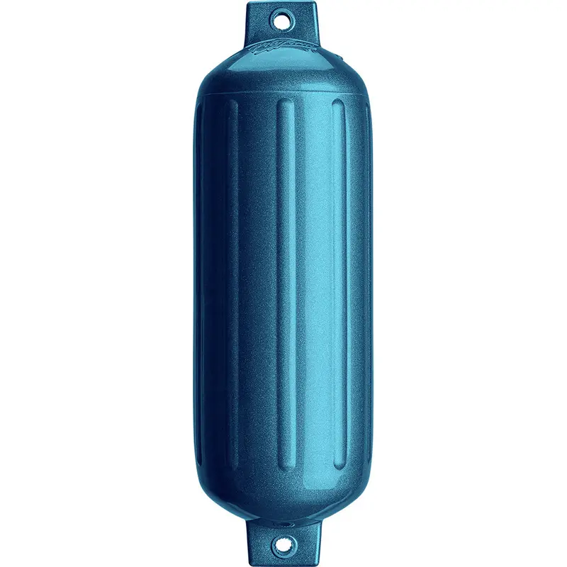 Polyform G-5 Twin Eye Fender 8.8" X 26.8" - Metallic Blue [G-5 Metallic Blue] 1