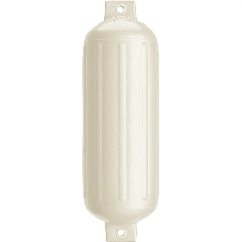 Polyform G-5 Twin Eye Fender 8.8" X 26.8" - Metallic White [G-5 Metallic White] 1