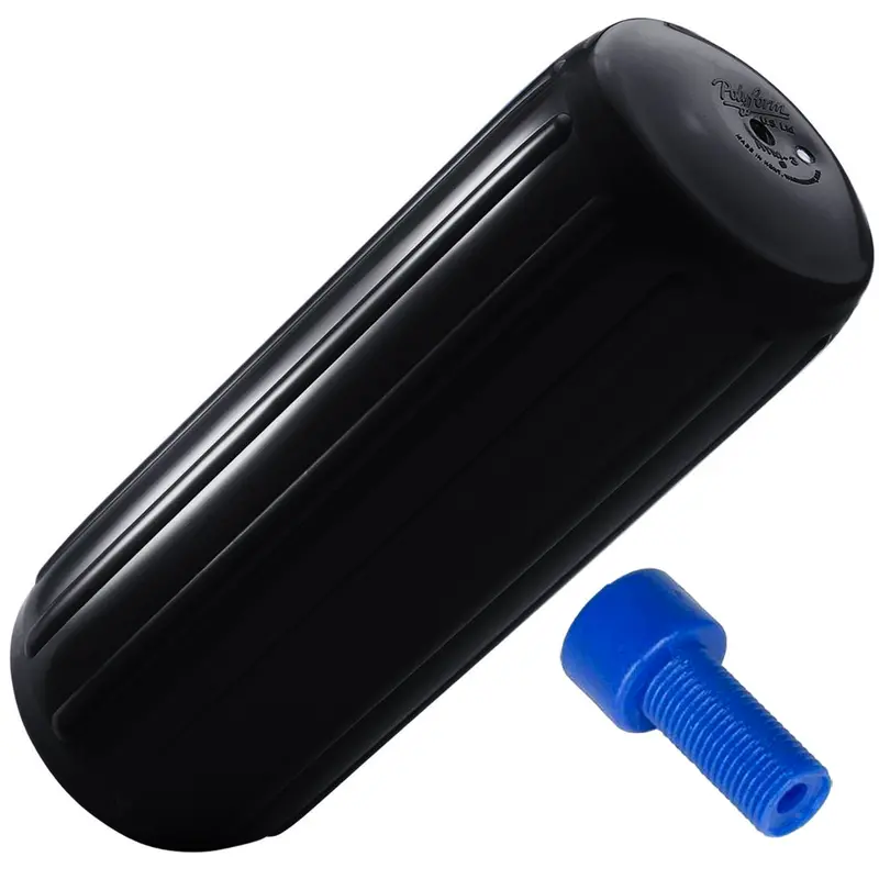 Polyform Htm-3 Fender 10.5" X 27" - Black W/Adapter [Htm-3 Black W/Air Adapter] 1