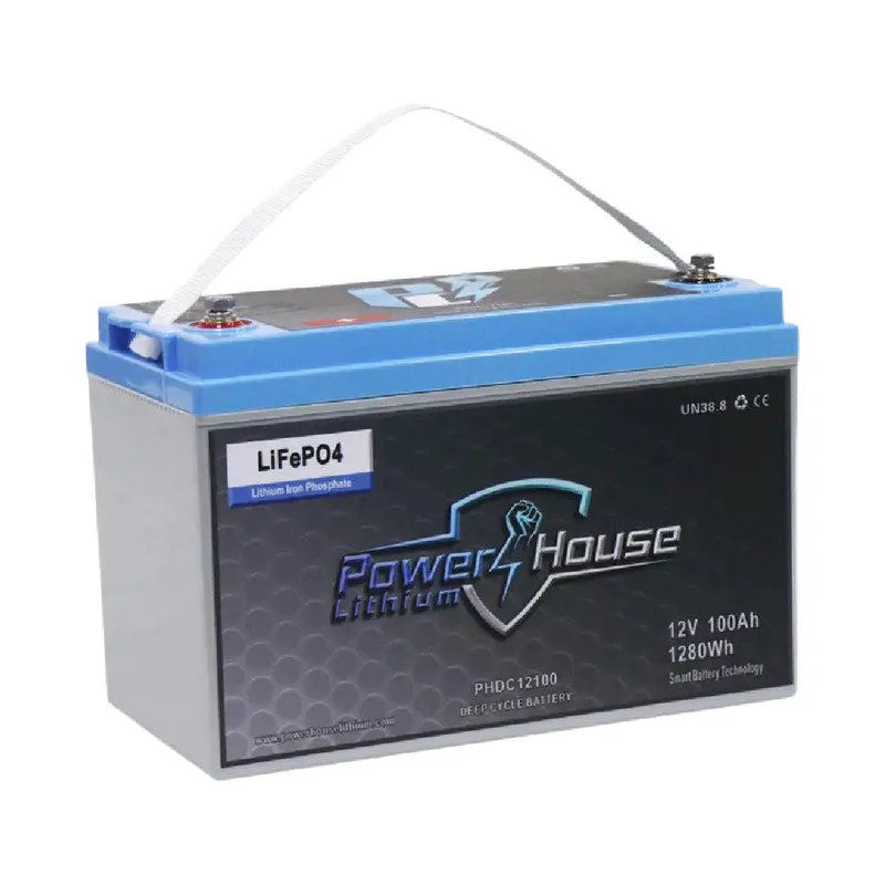 Powerhouse Lithium 12V 100Ah Deep Cycle Battery 1
