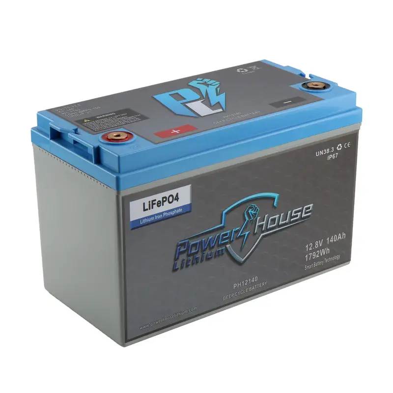 Powerhouse Lithium 12V 140Ah Deep Cycle Battery 1