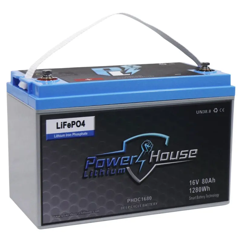 Powerhouse Lithium 16V 80Ah Battery 1
