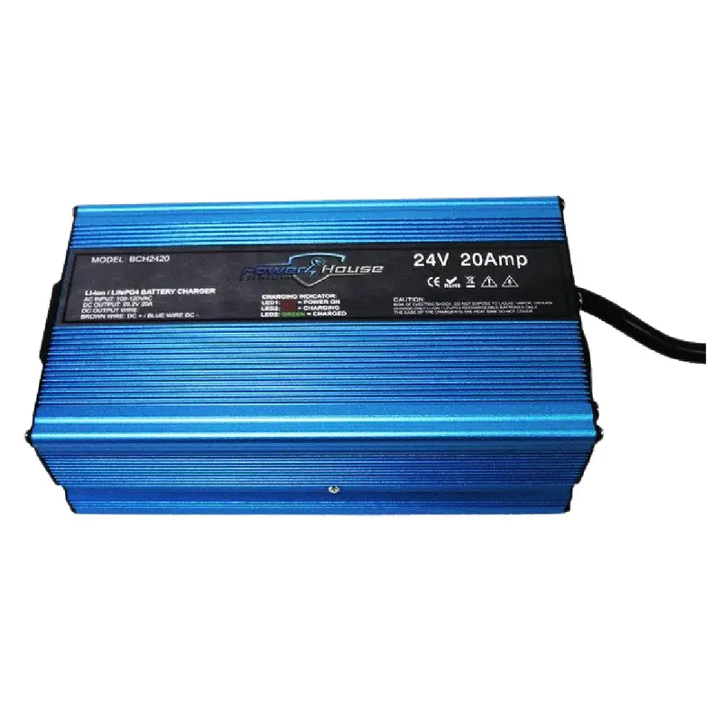 Powerhouse Lithium 24V 20A Lithium Battery Charger 1
