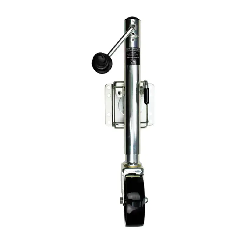 Powerwinch Saltwater Series Jack - 1000Lb, Bolt-On, Single Wheel, Zinc 500+ Hr Salt Spray [21600-J-1000-B1-Z-R] 1