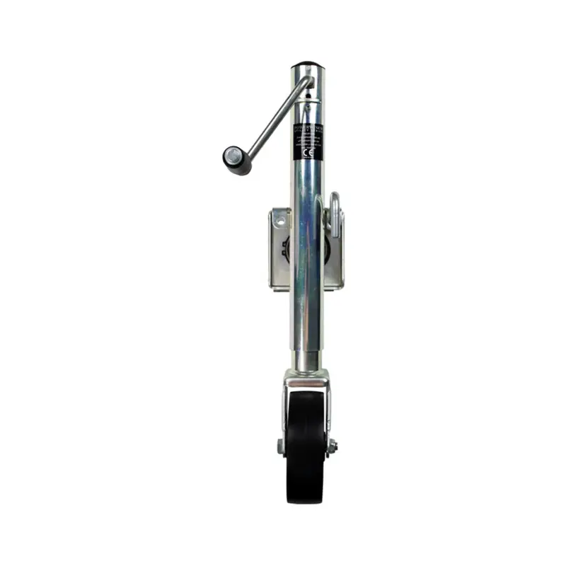 Powerwinch Utility Series Jack - 1000Lb, Weld-On, Single Wheel, Zinc [21500-J-1000-W1-Z-R] 1