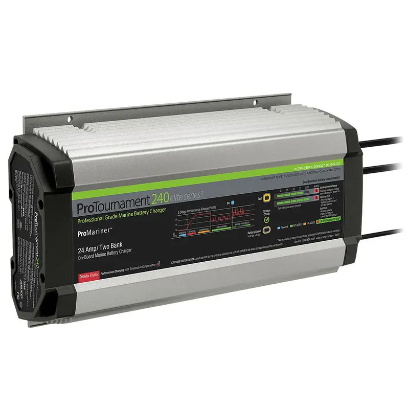 Promariner Protournament 240 Elite Series3 4-Bank On-Board Marine Battery Charger [53244] 1