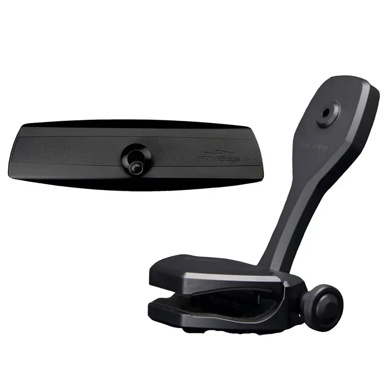 Ptm Watersports Mirror/Bracket Kit W/Vr-140 Elite Mirror  Zxr-320 (Black) [P12848-1320Tebbk] 1