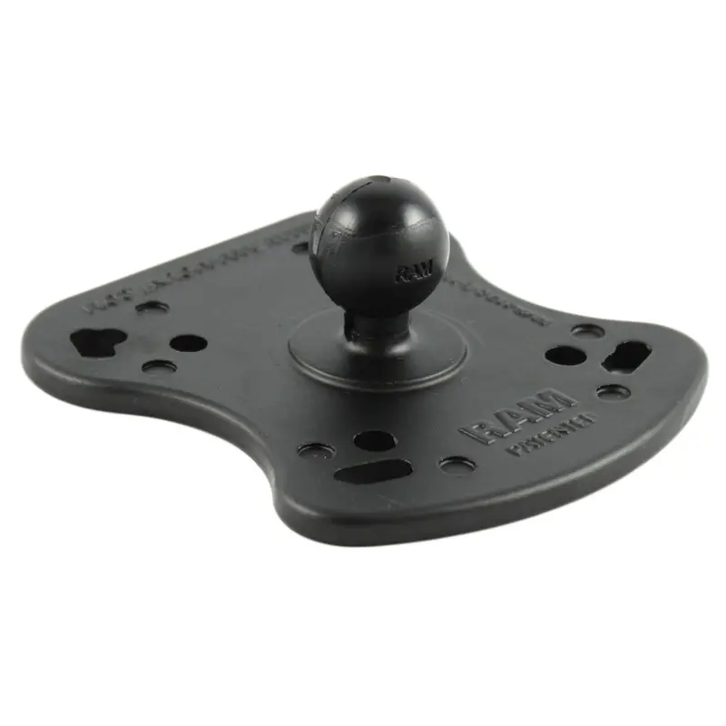 Ram Mount 1" Ball Marine Electronic Base F/Humminbird & Lowrance [Ram-B-107Bu] 1