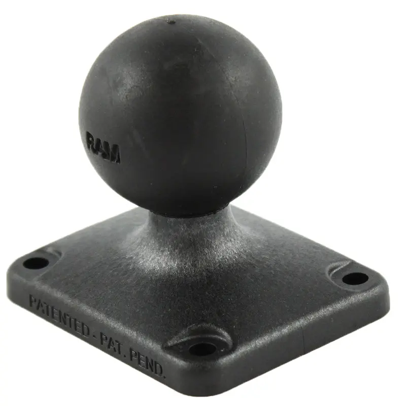 Ram Mount 2" X 2.5" Rectangle Composite Base W/1.5" Ball [Rap-202U-225] 1