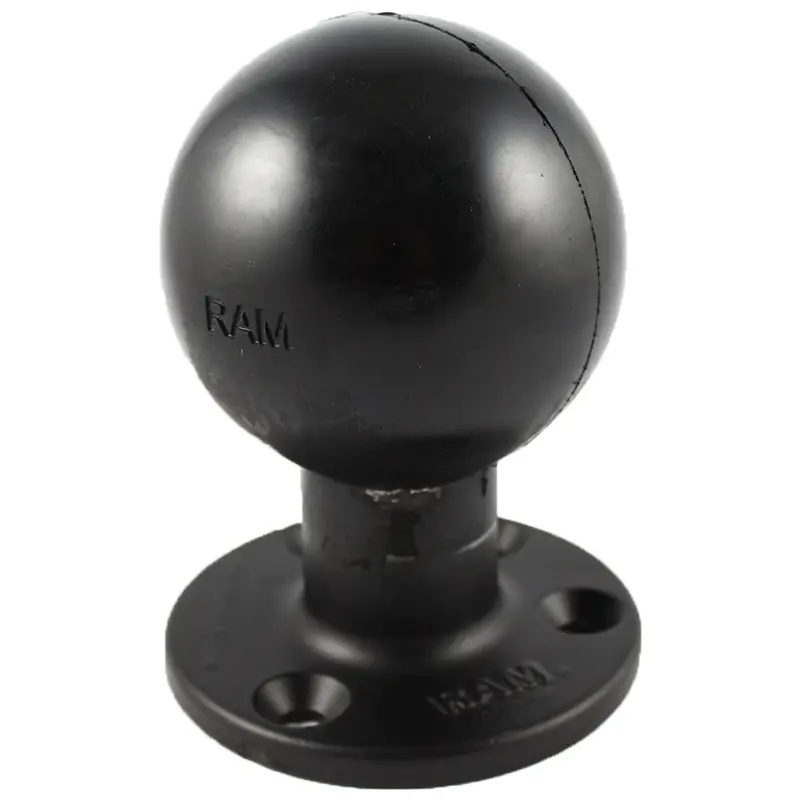 Ram Mount 3.68" Round Base W/3-3/8" E Size Ball [Ram-E-202U] 1