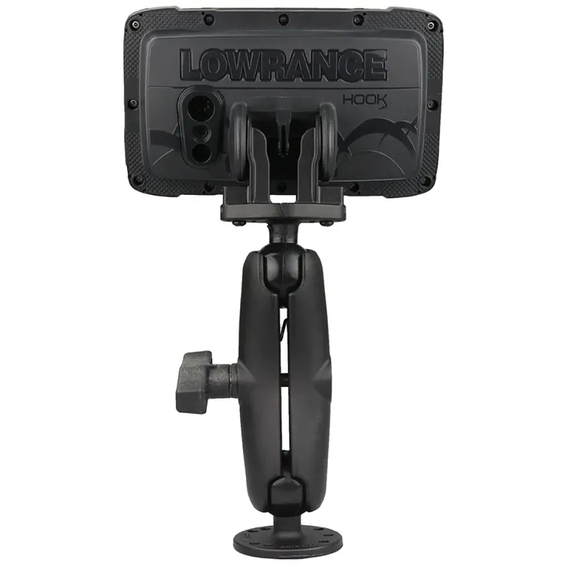Ram Mount C Size 1.5" Fishfinder Mount For The Lowrance Hook2 Series [Ram-101-Lo12] 1
